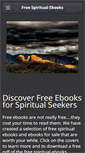 Mobile Screenshot of freespiritualebooks.com